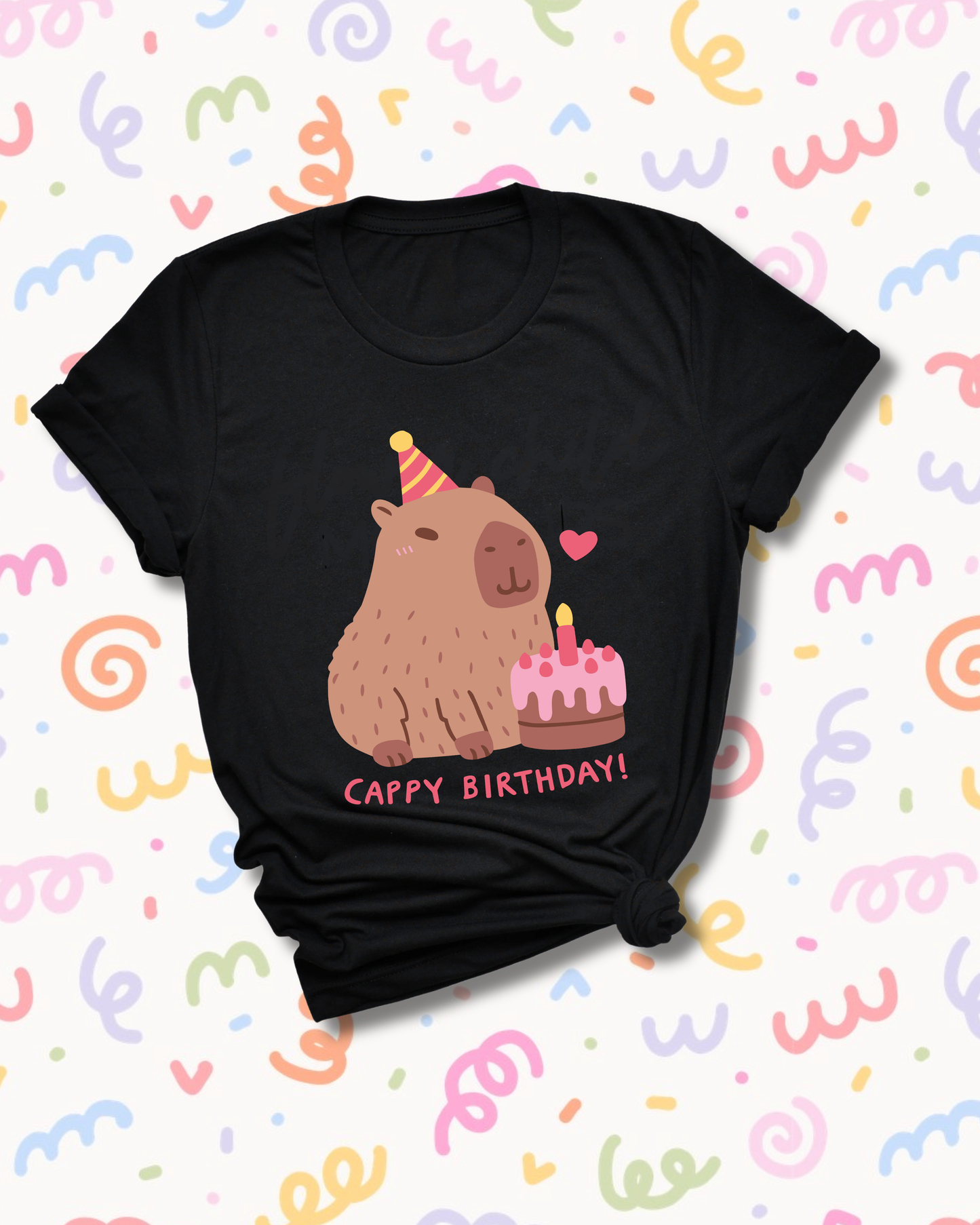 T-Shirt - Capy Birthday