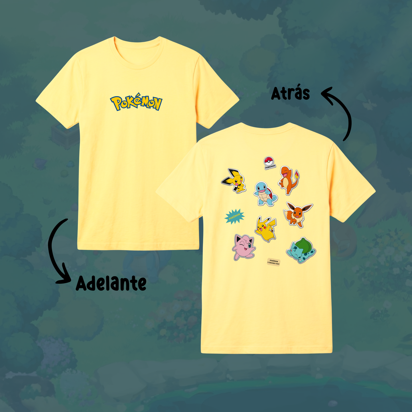 T-Shirt -Pokémon💛