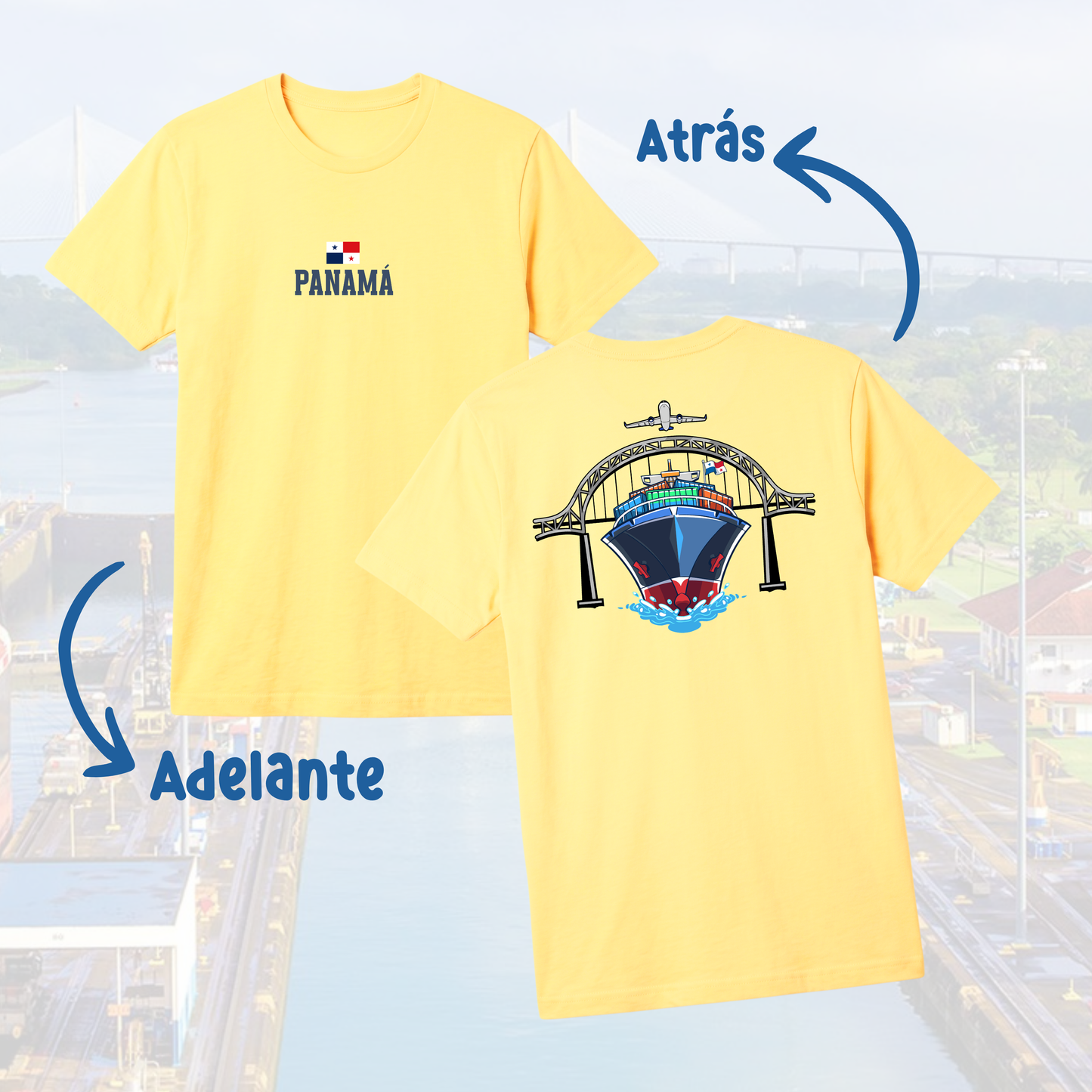 T-Shirt - Panama’ + Puente del Mundo🌎🇵🇦