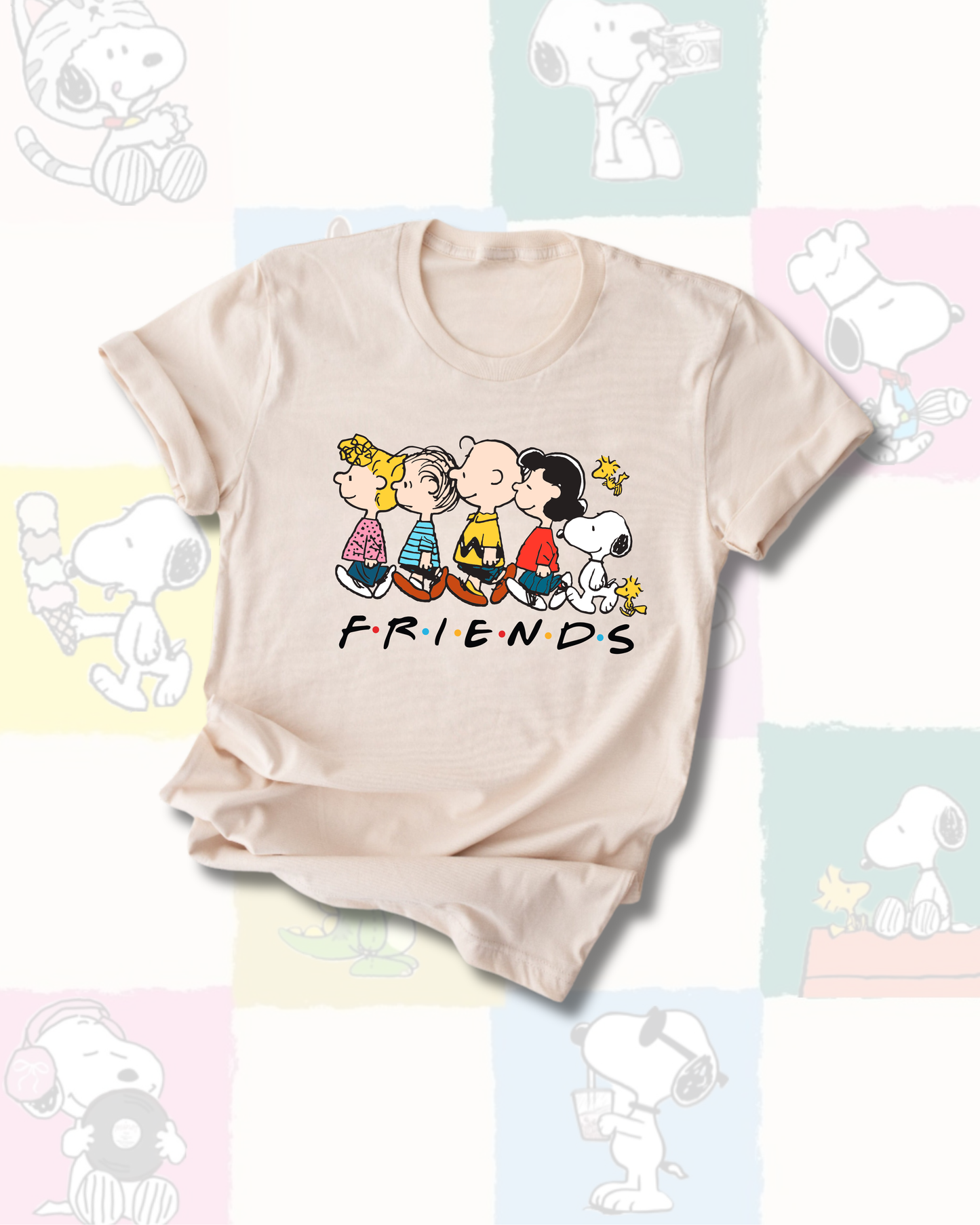T-Shirt - Cool Friends Snoopy