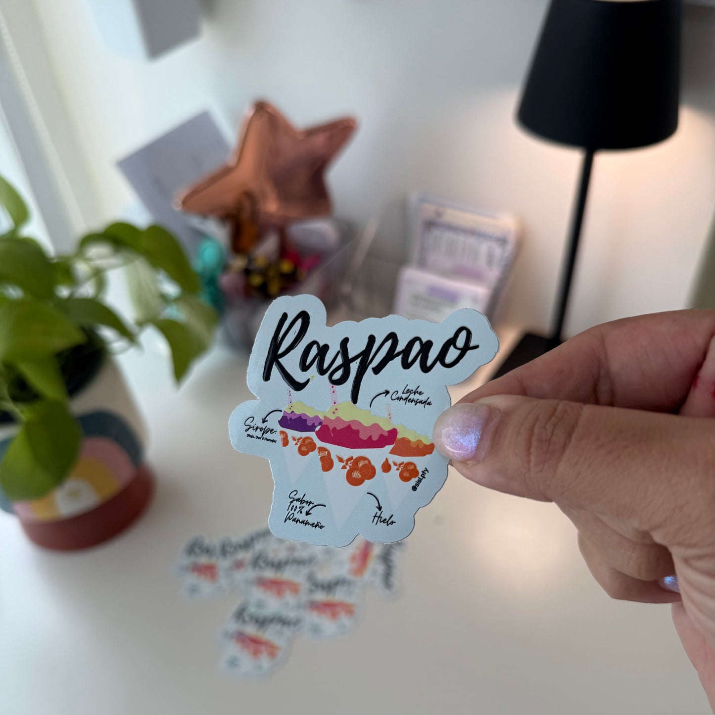 Sticker - Tripleta de Raspao