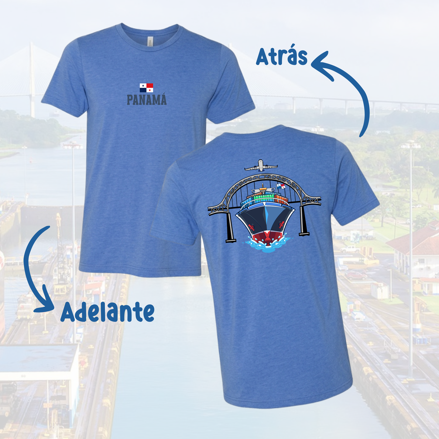T-Shirt - Panama’ + Puente del Mundo🌎🇵🇦