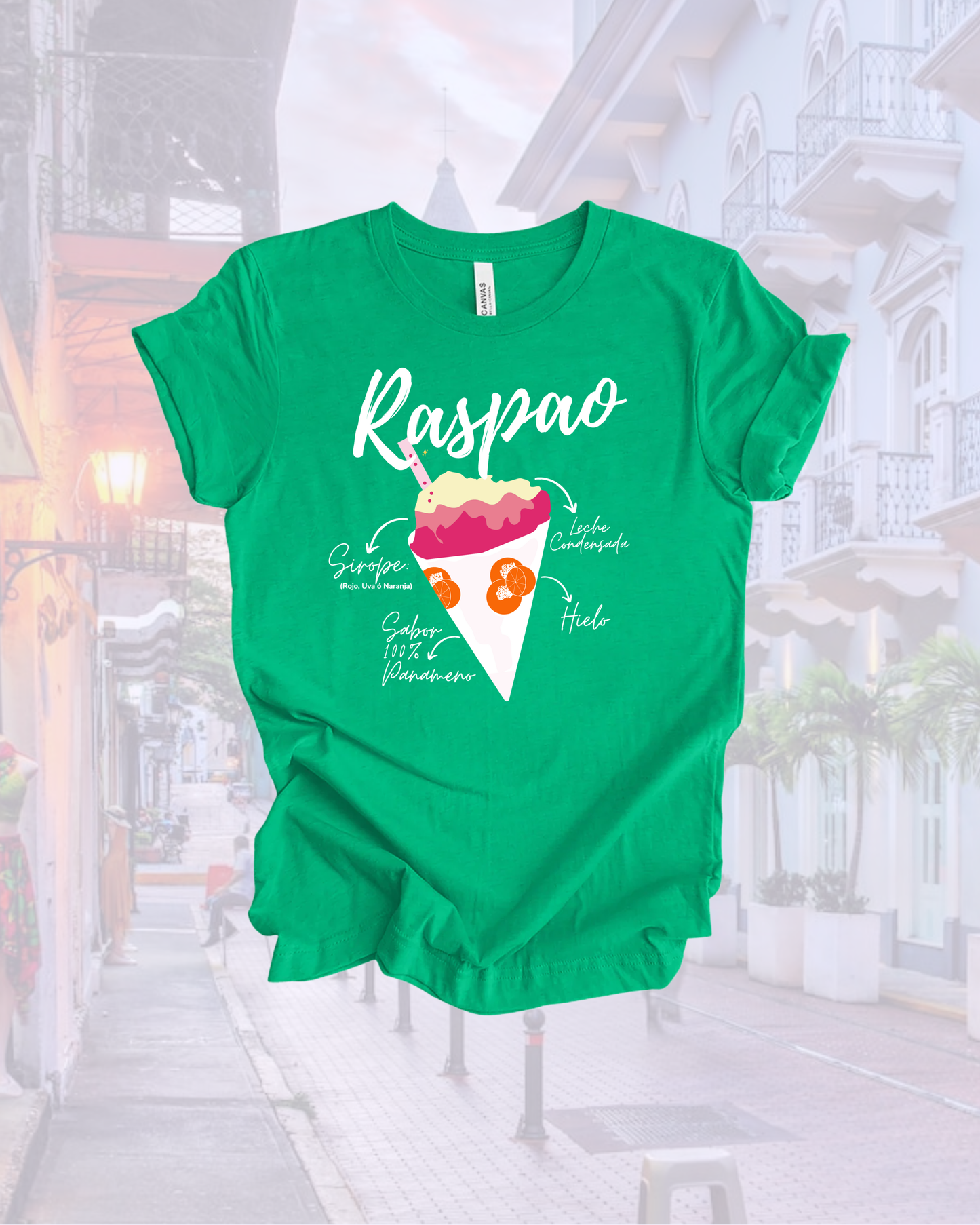 T-Shirt - Receta del Raspao (Rojo)