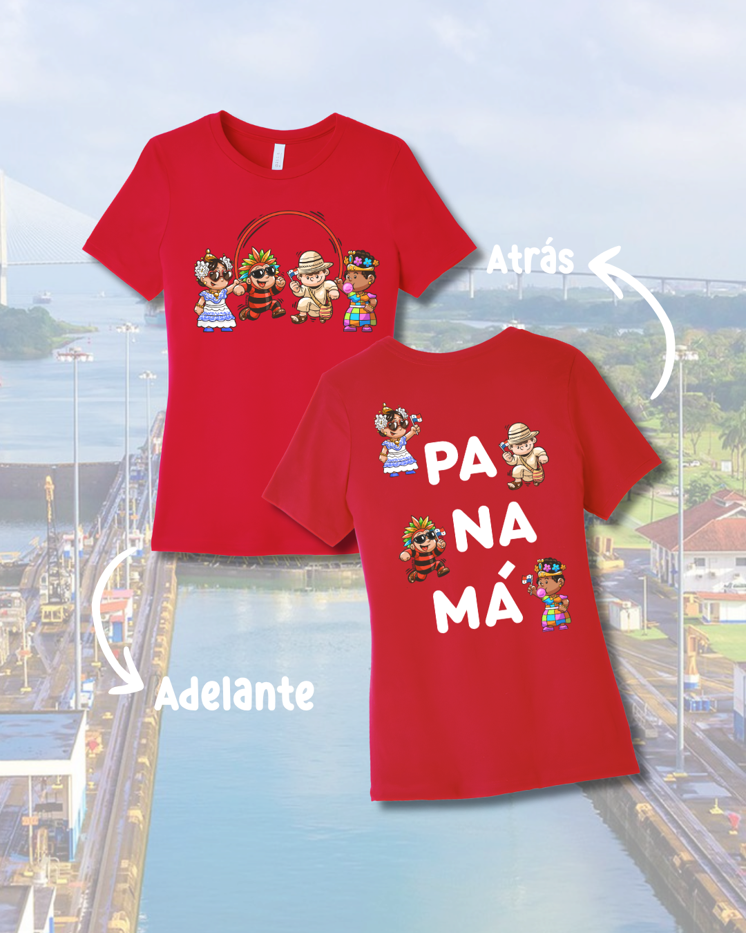 T-Shirt - Panama’ Kids + Atras