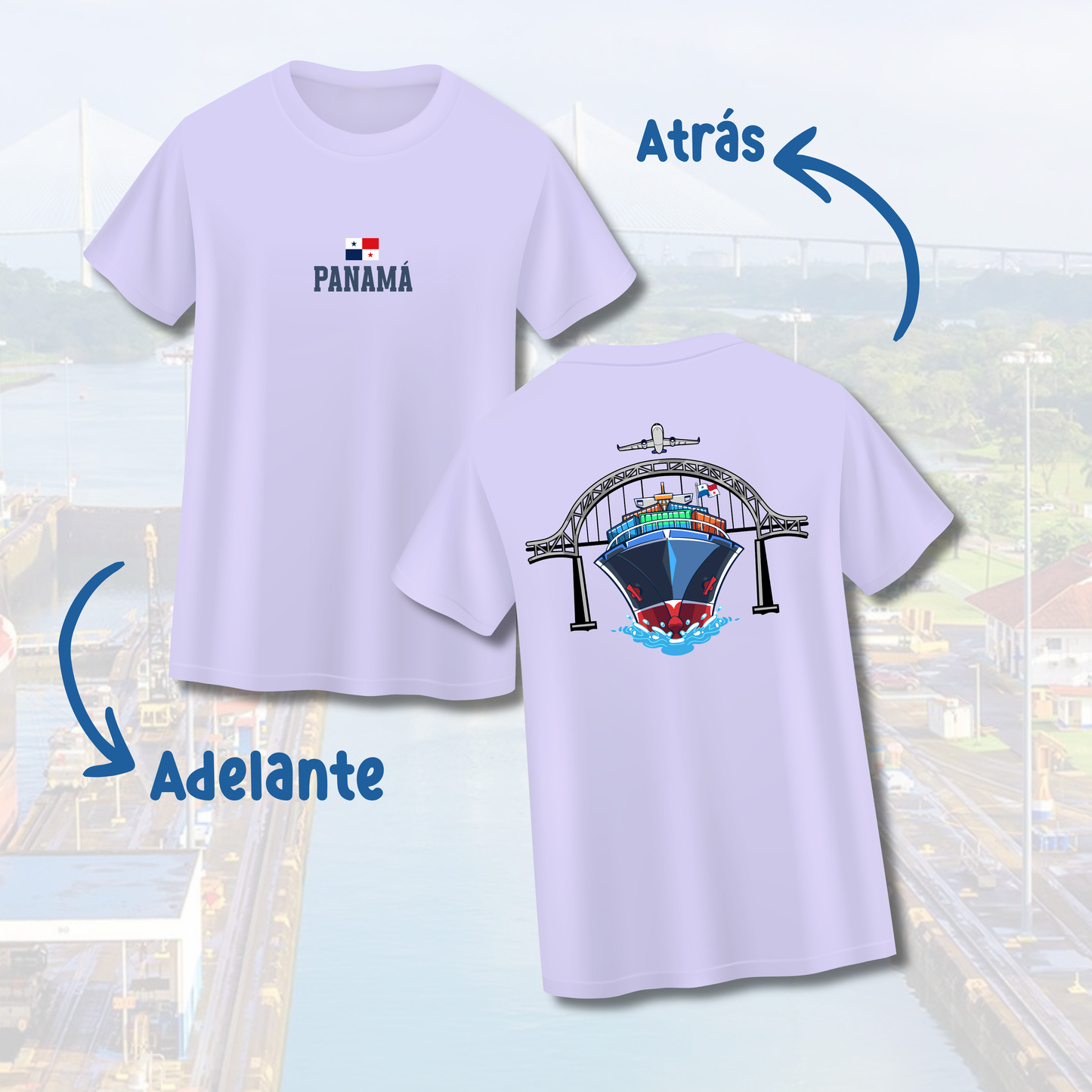 T-Shirt - Panama’ + Puente del Mundo🌎🇵🇦