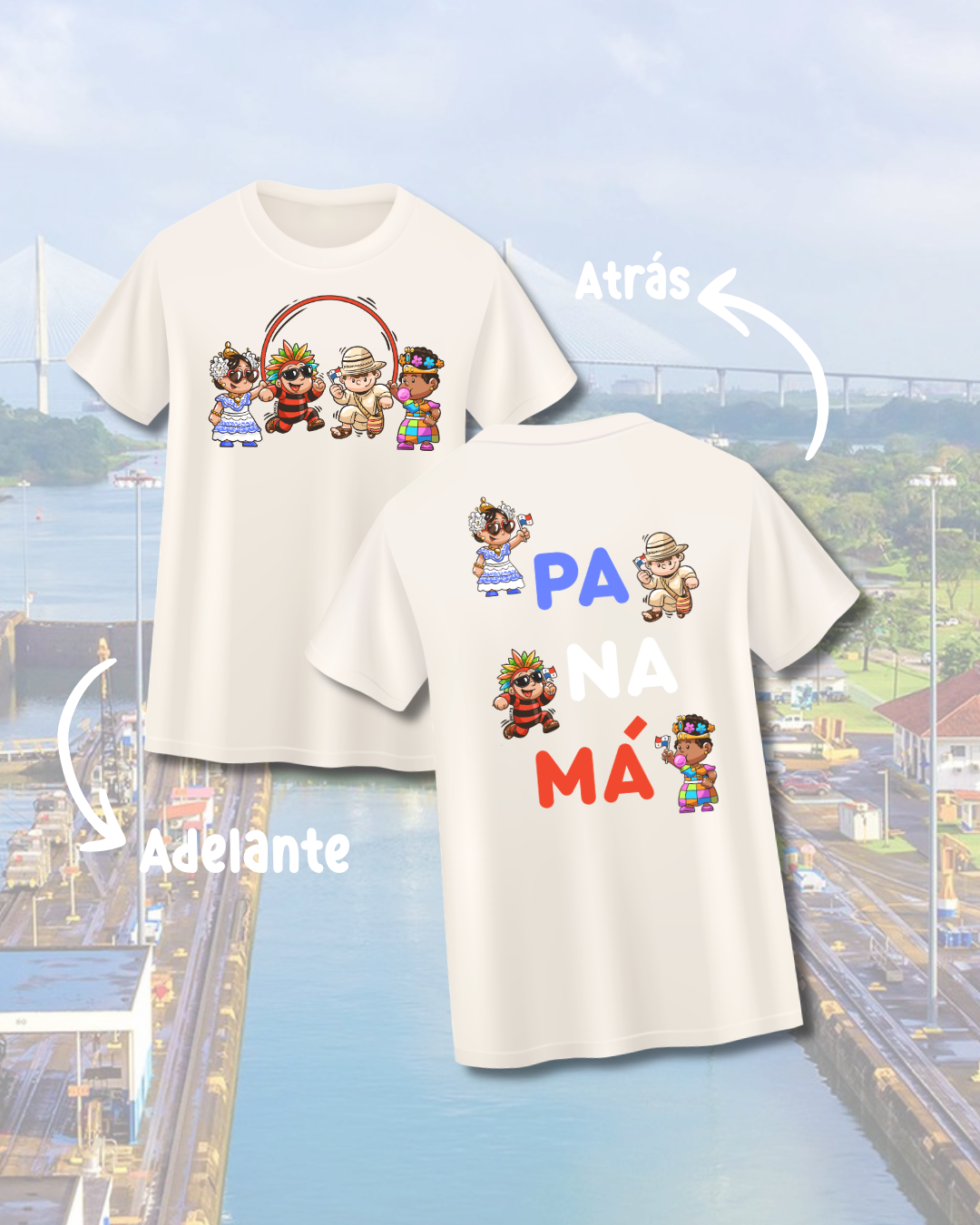 T-Shirt - Panama’ Kids + Atras