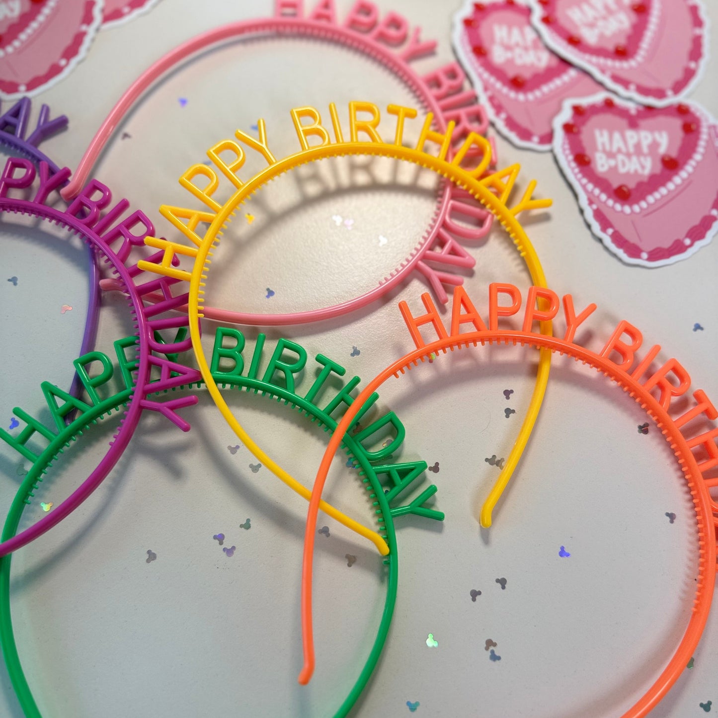 Diadema Happy Birthday | Accesorio de Cumpleaños | SiSi