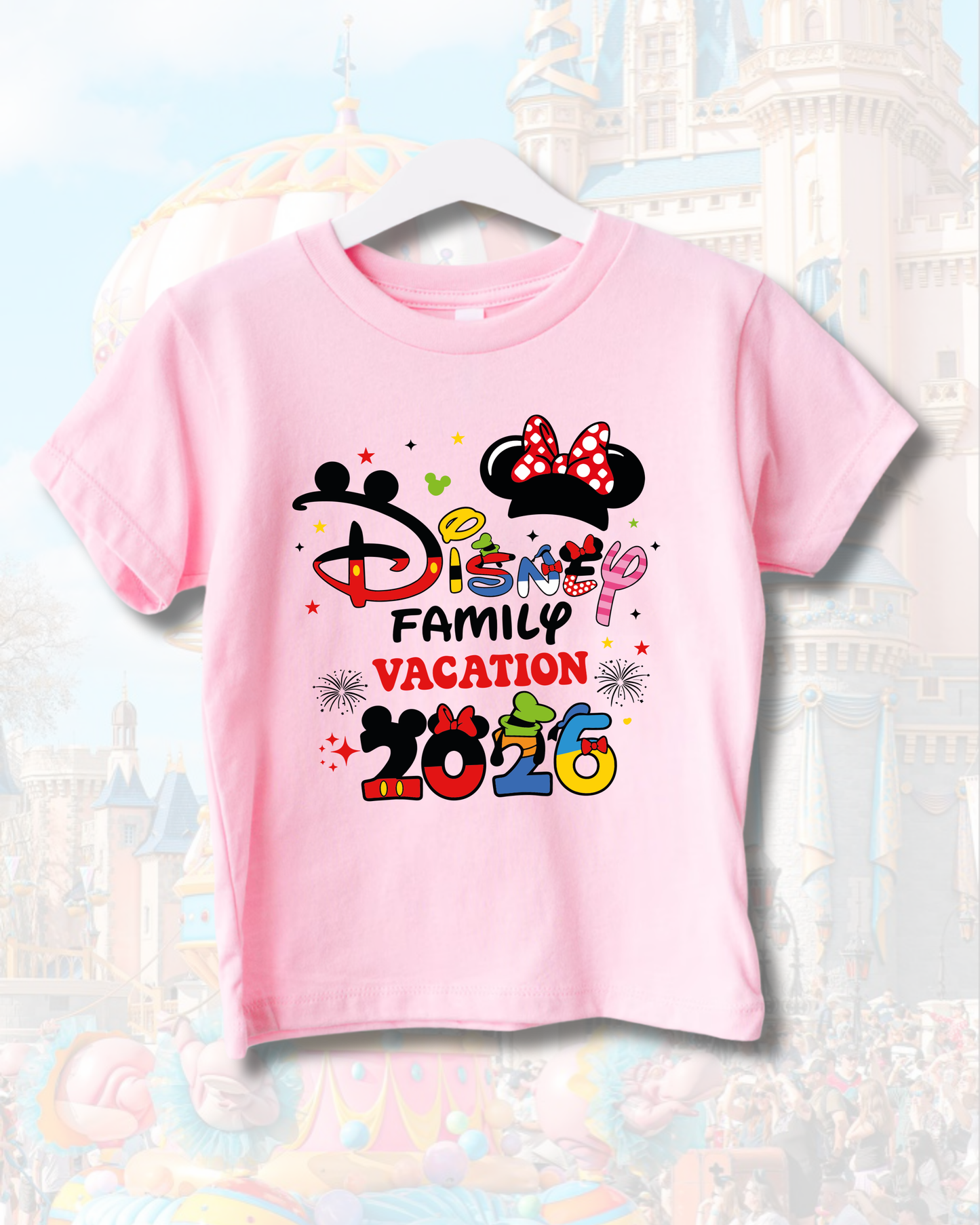 T-Shirt - Vacation 2026 - Minnie