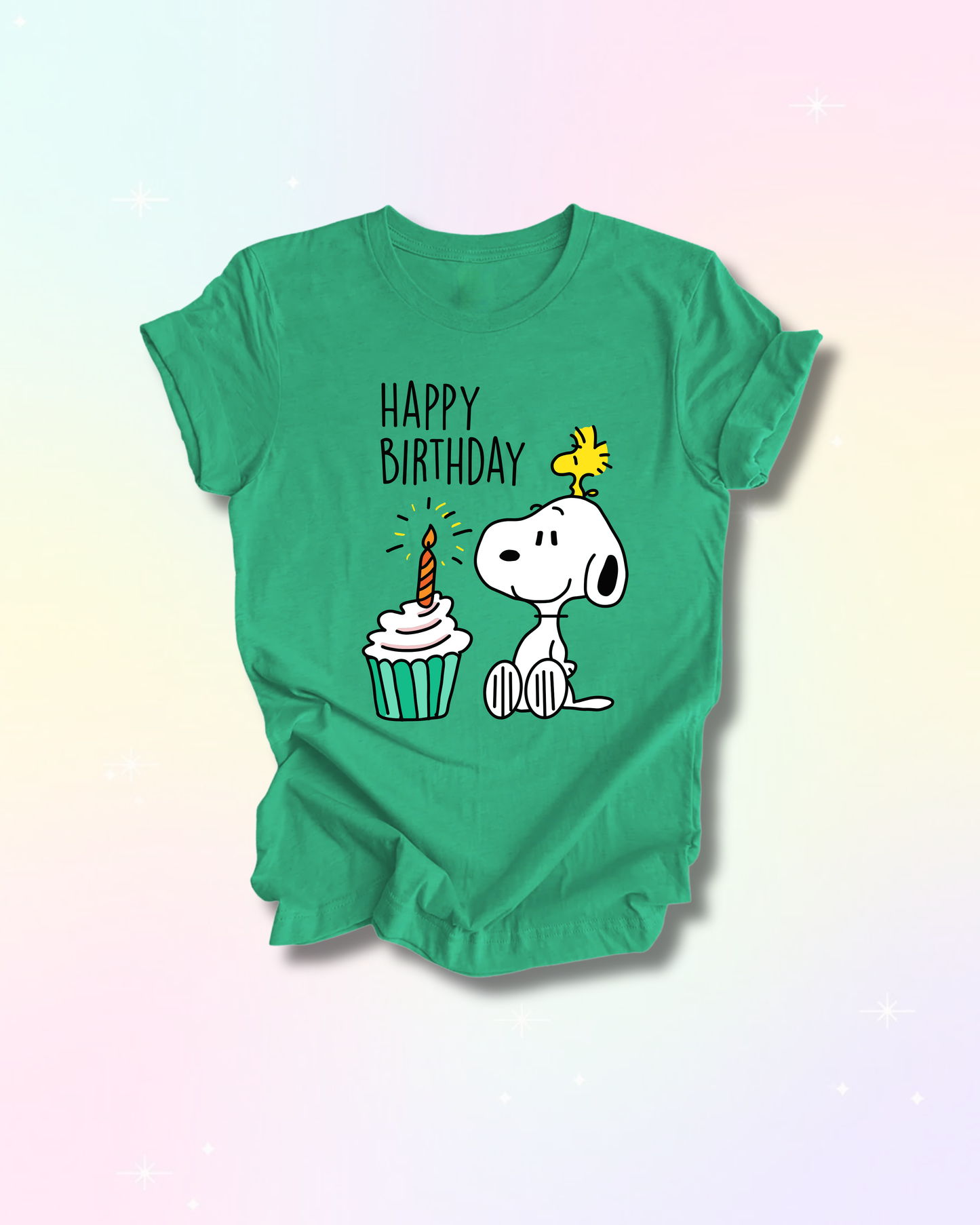 T-Shirt - Happy Birthday Snoopy