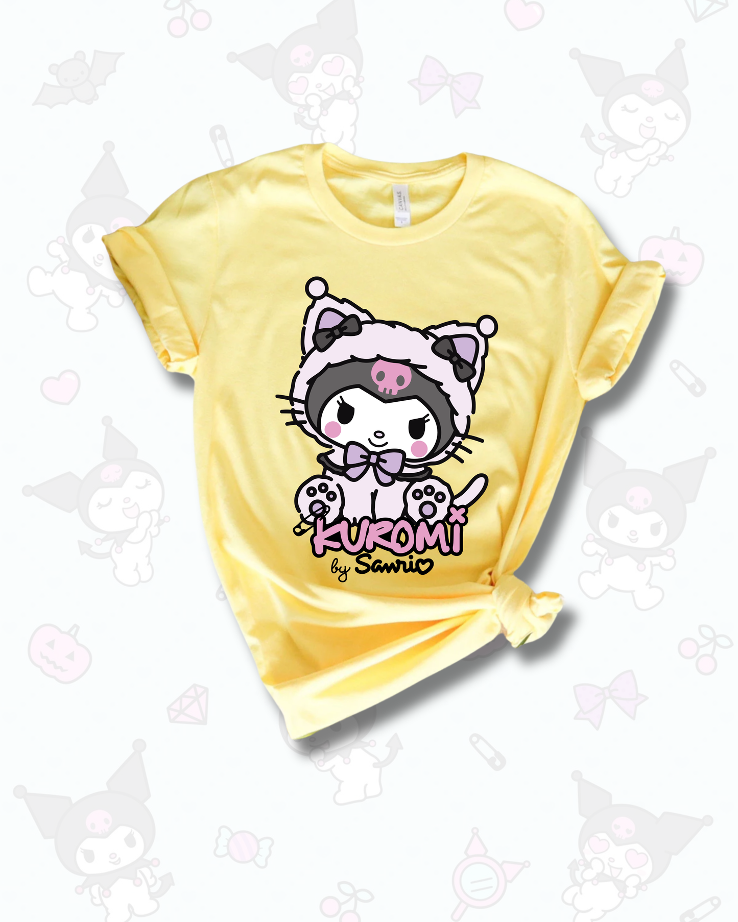 T-Shirt - Kuromi Cat