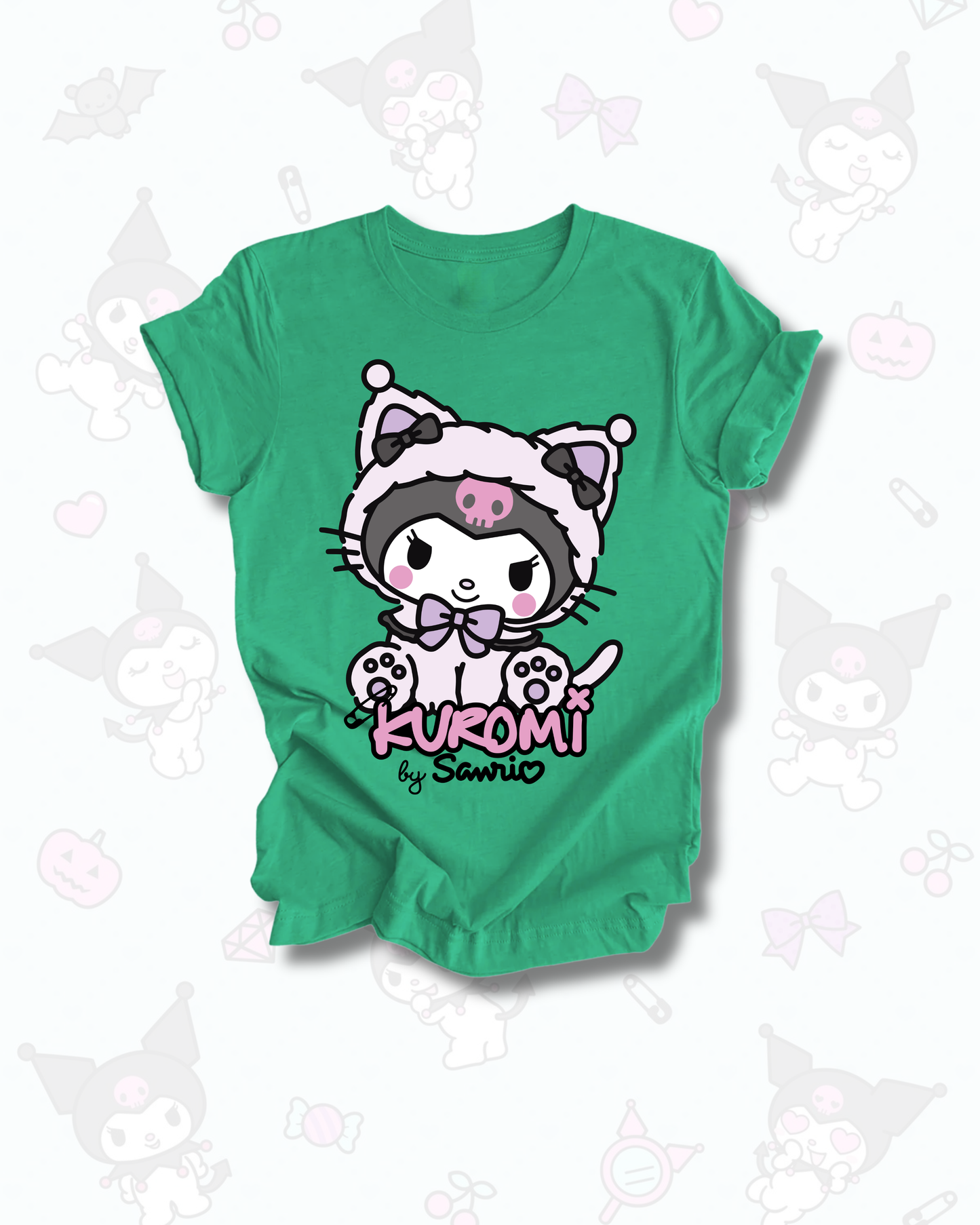 T-Shirt - Kuromi Cat