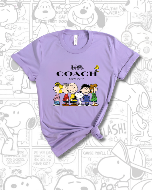 T-Shirt - Cool Coach – Full Color Snoopy