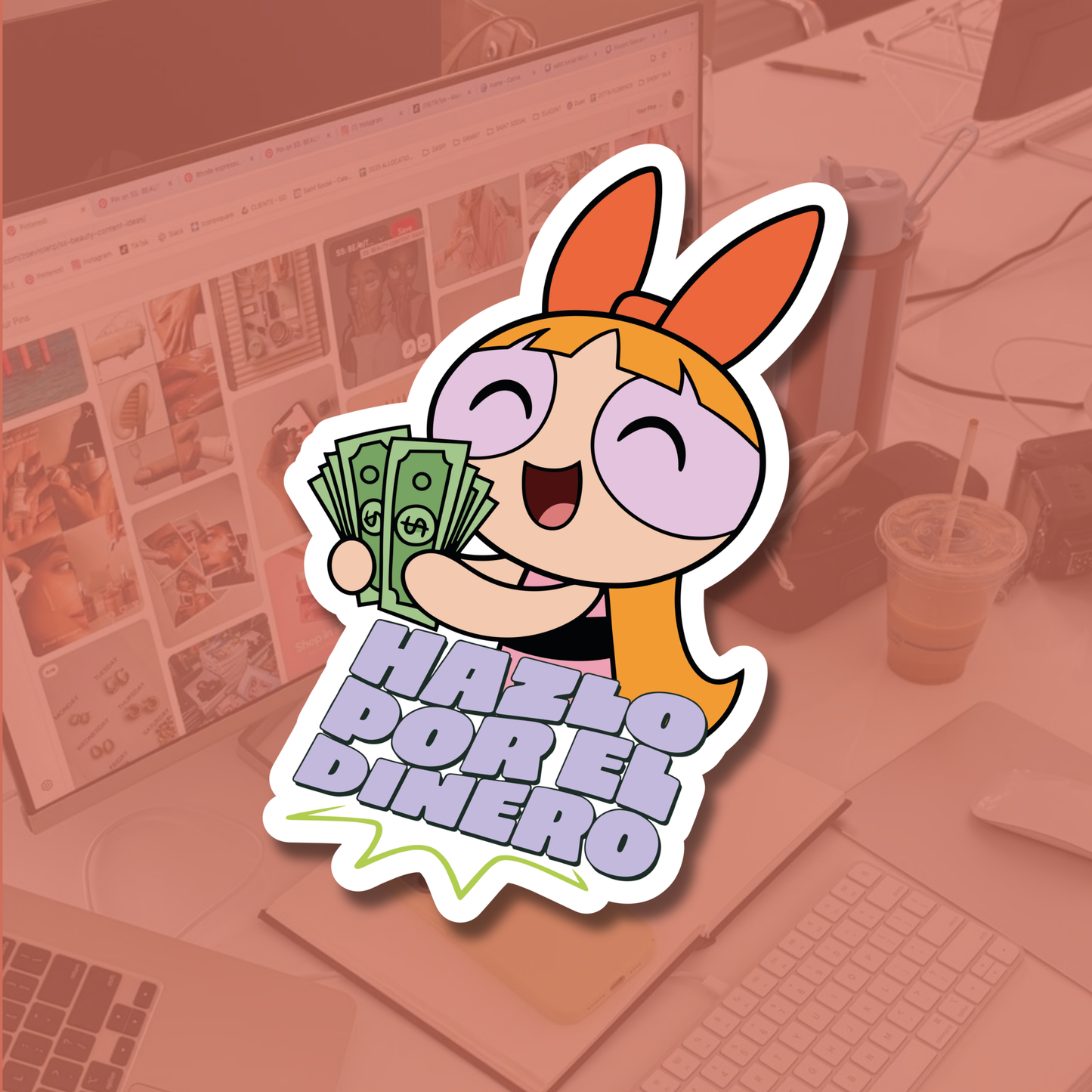 Sticker - Hazlo por el dinero💸✨