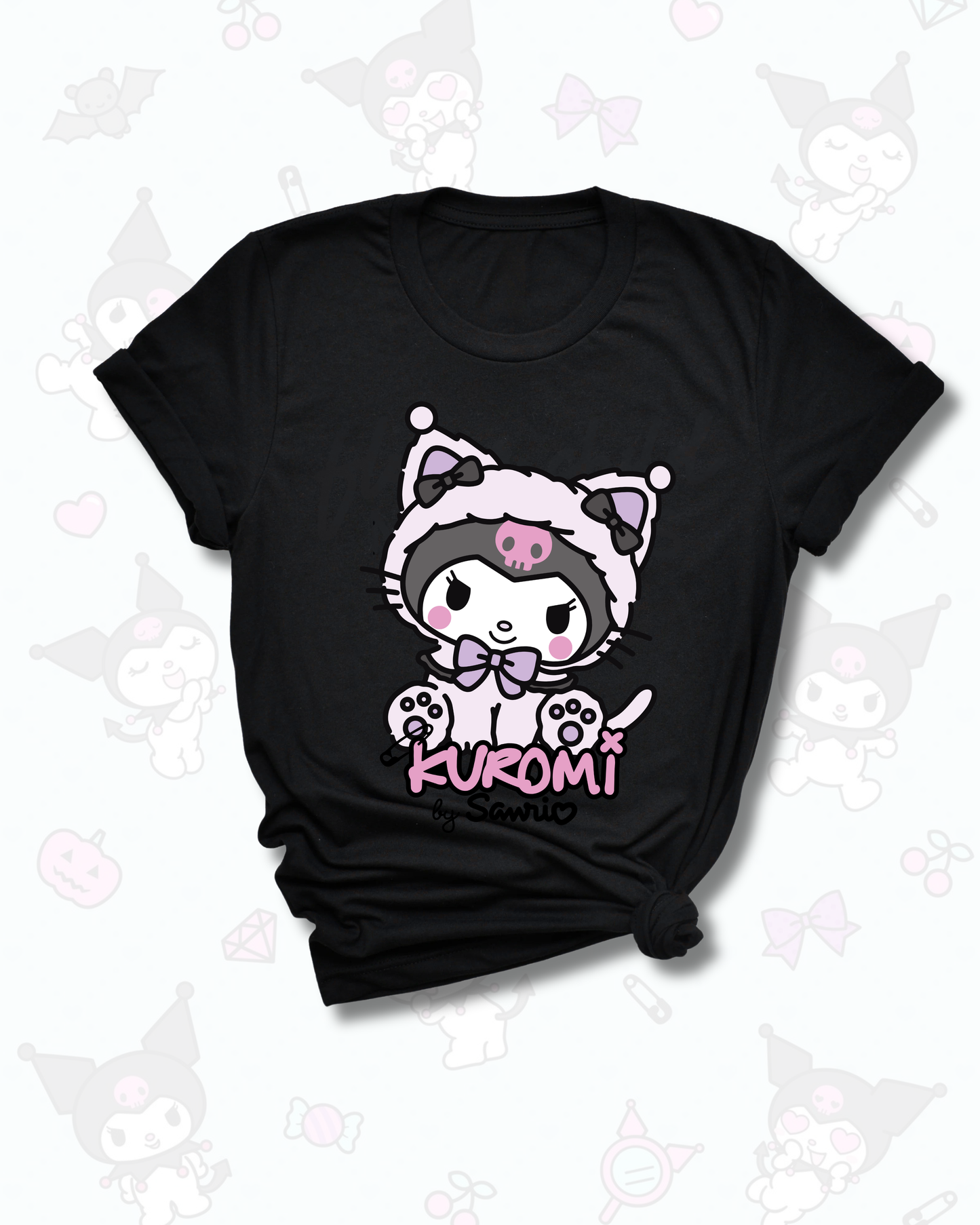 T-Shirt - Kuromi Cat