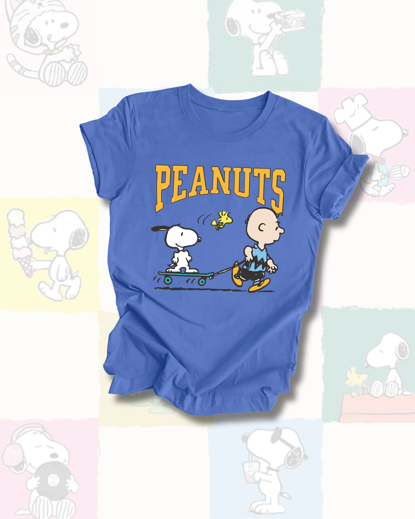 T-Shirt - Friends On Wheels Snoopy