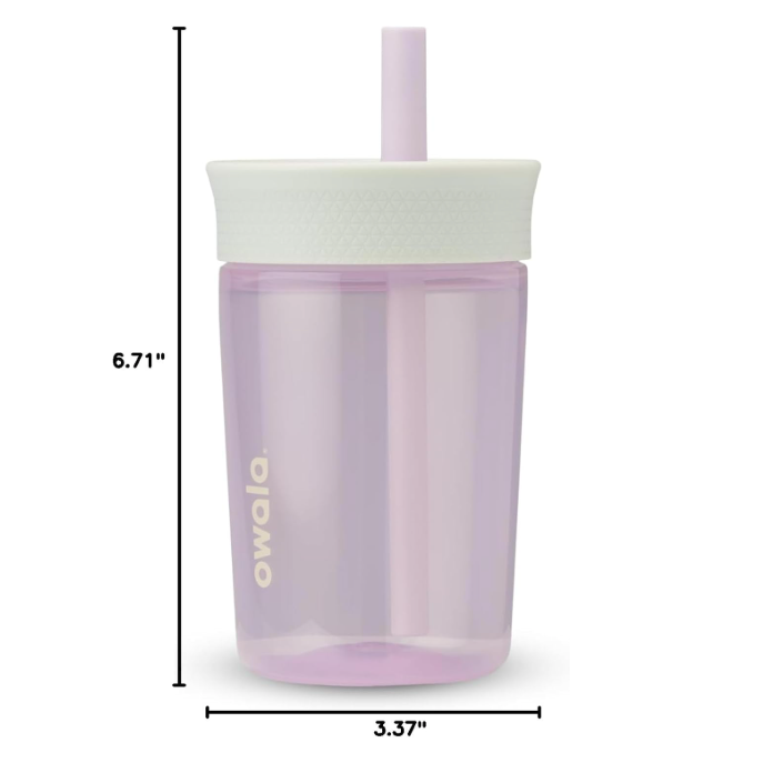 Vaso Owala con popote flexible resistente a derrames - SiSi
