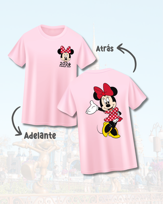 T-Shirt - Minnie Family Trip