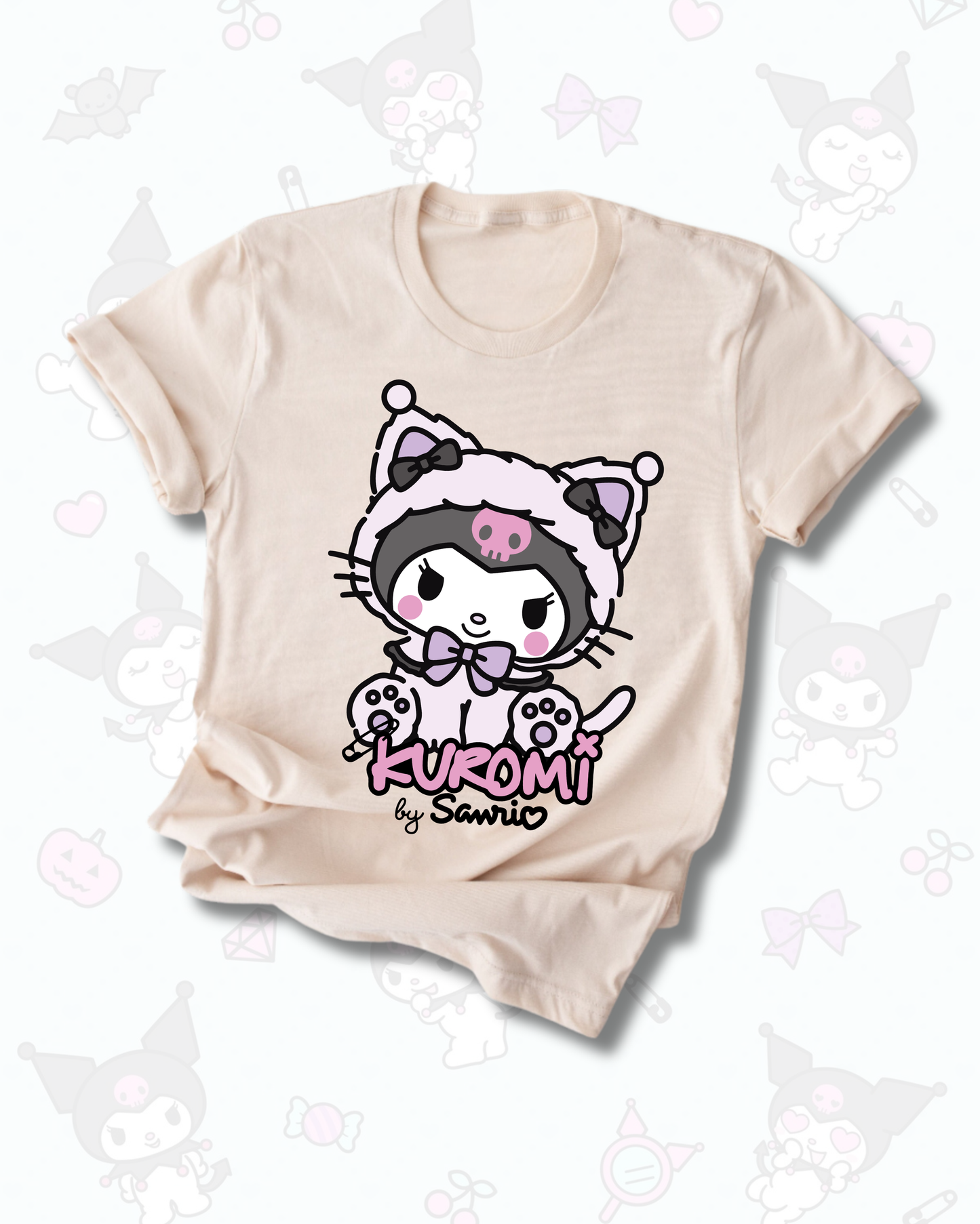 T-Shirt - Kuromi Cat