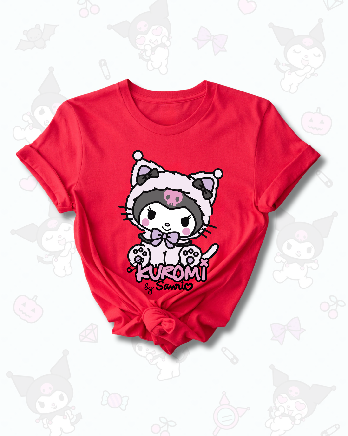 T-Shirt - Kuromi Cat