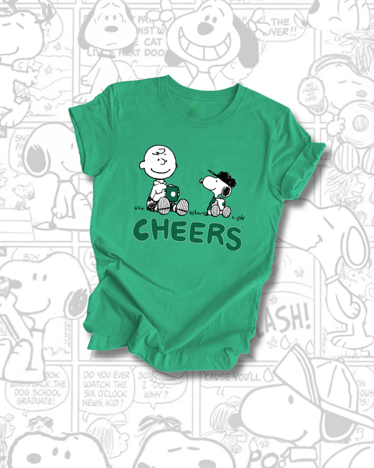 T-Shirt - Cheers Friends Snoopy