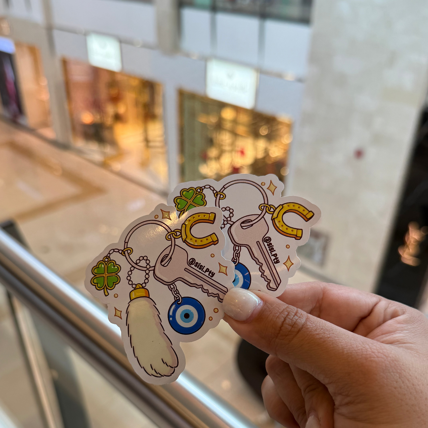 Sticker - I’m one lucky girl🍀