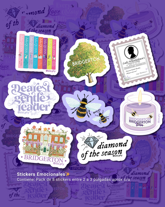 Stickers - Bridgerton Romance Inspired